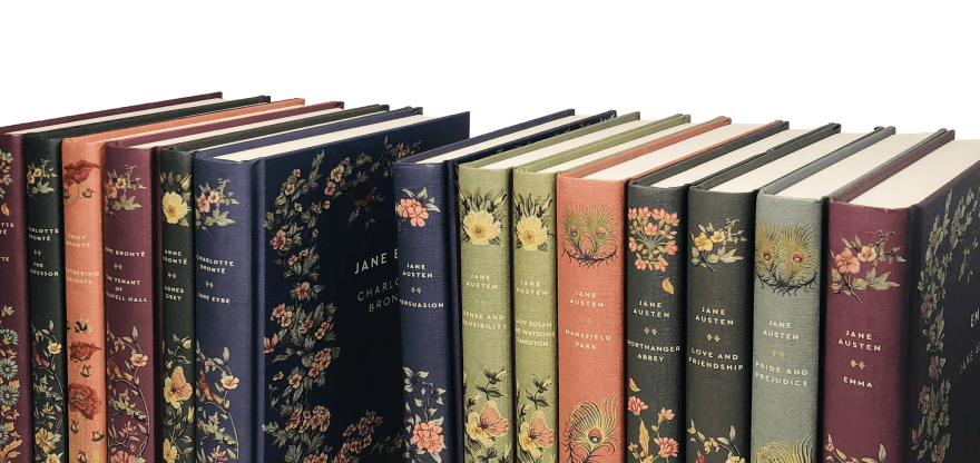 8 Austen Novels + 6 Brontë Novels